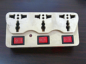 Image: 3-gang multi-purpose adapter - Click to Enlarge