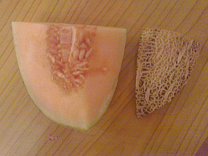 Image: Ha Ma Gwa or Chinese Cantaloupe - Click to Enlarge