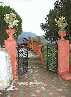 Monastery Gates - Click to Enlarge Image: Monastery View 03