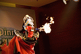 Image: Sichuan Opera spitting fire - Click to Enlarge