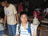 Image: Summer Camp 2004; Saturday pottery lesson and practical - Click to Enlarge